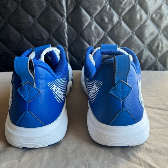 K-Swiss Men’s Size 12 Athletic Sneakers White/Royal Blue - Picture 6 of 6
